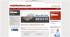 Desktop Screenshot of maintechmro.com